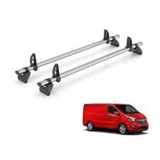 Vauxhall Vivaro Roof Rack for 2014-2019 [Std Roof] 2 Bars & Roller - Rhino Fleet