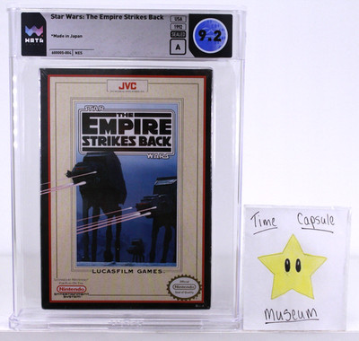 Star Wars The Empire Strikes Back Nintendo NES New 1992 Sealed WATA 9.2 A
