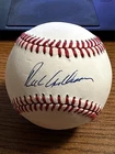 RICHIE ASHBURN 4 SIGNED AUTOGRAPHED ONL BASEBALL!  Phillies!  HOF!
