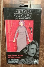 Star Wars: The Black Series: #80 VICE ADMIRAL HOLDO 6" Figure (2018) #E4880
