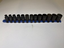 Matco Tools Adv Sbpm136v 7-19mm 38 Drive Shallow 6-point Impact Socket Set C