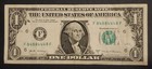 2017 A  Binary Fancy Serial Number   Lucky 8888'S Dollar Bill F84884448F  — photo 1