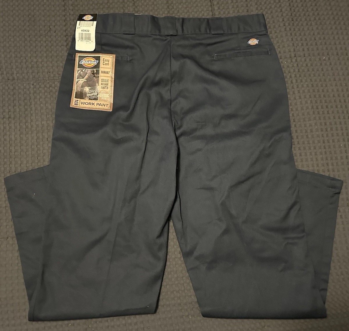 Dickies 874 Classic Original Fit Uniform Work Pants Blue Men's