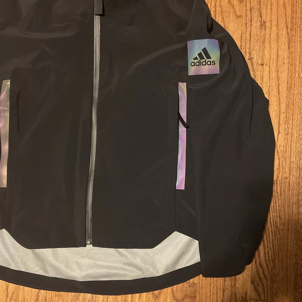 Adidas Myshelter Rain Jacket Waterproof Men’s Size Medium Windbreaker RDY GP7853 - Image 2 of 4