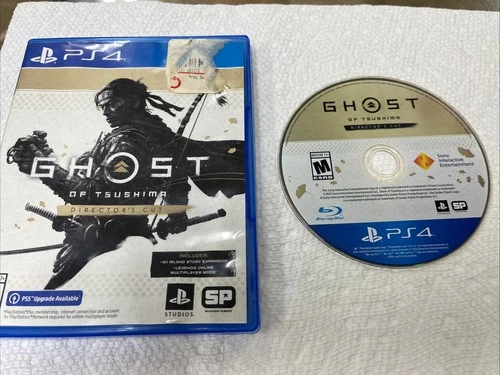 Sony PlayStation 4 - Ghost of Tsushima - Game Disc W/Case.