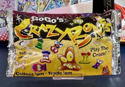 GoGo's Crazy Bones Classic Original Series 1 New MINT Sealed Pack RARE