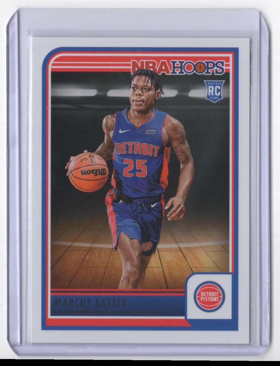 2023-24 Hoops * Marcus Sasser Rookie Detroit Pistons #260