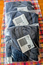 Woman Within Blue Denim Skort Plus size 4X/34W 6 Pockets Skirt w/Jersey Shorts