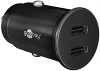 Dual-Usb-C™ Pd (Power Delivery) Auto-SchnellladegeräT (30 W), Schwarz