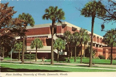 Gainesville Florida USA Music Buildig University of Florida