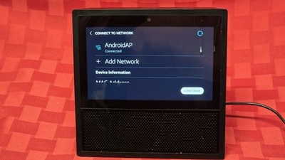 Amazon Echo Show 1st Generation Smart Speaker W/ 7'' Display Black MW46WB Tested