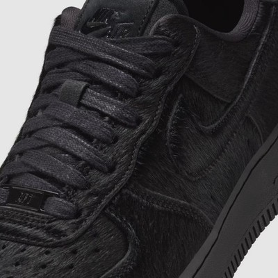 靴 27 NIKE WMNS AIR FORCE 1 '07 PONY Women's Nike Air Force 1 Low 07 Premium 'Triple Black' 2016. Nike