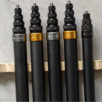 Carbon Fiber Selfie Stick Camera Extension Ultra Long Invisible Extension Stick 