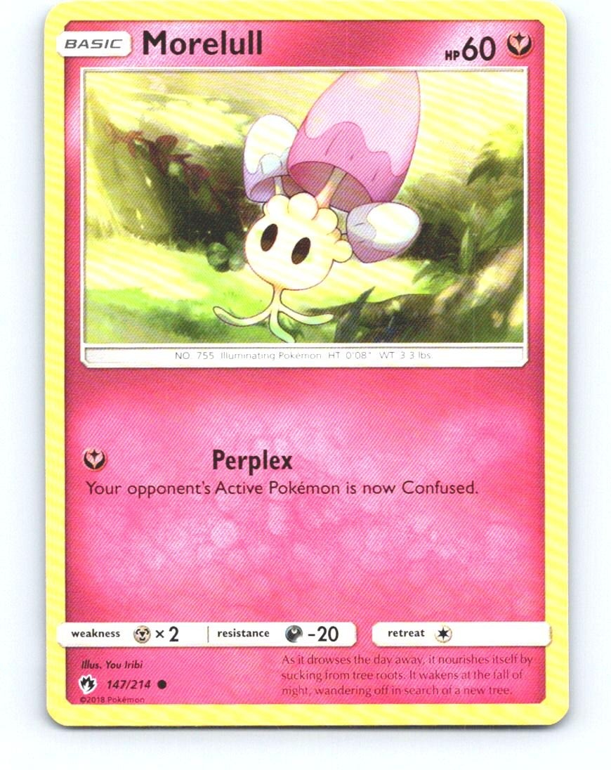 Morelull 147/214 Common Lost Thunder Pokemon Near Mint
