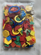 Assorted Plastic Mathematics Shapes and Count...