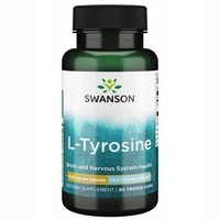 Swanson, L-TYROSINE Nerven-UnterstüTzen 500Mg 60 Veg. Kapseln Super Preis