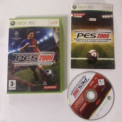 Pro Evolution Soccer PES 2009 Microsoft XBOX 360 PAL Game Complete
