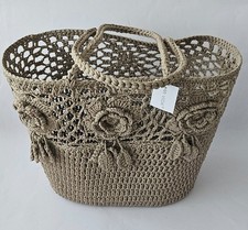 Strandtasche Sommertasche Strohtasche von Mi Vida NL - Handarbeit - NEU