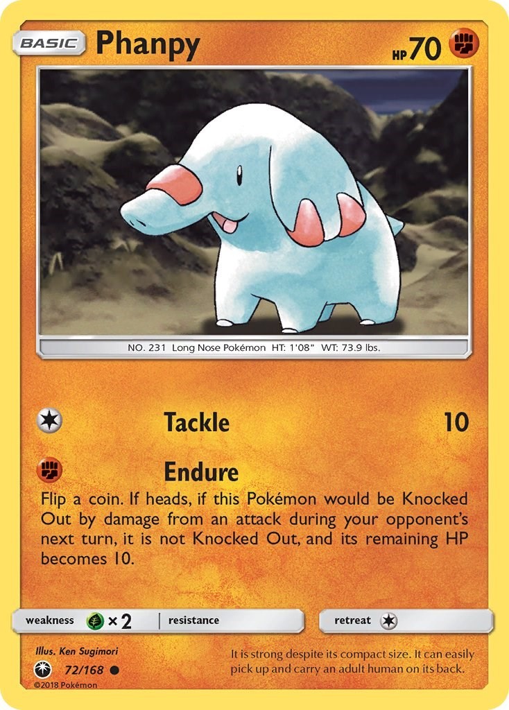 Phanpy NM EN 72/168 SM - Celestial Storm