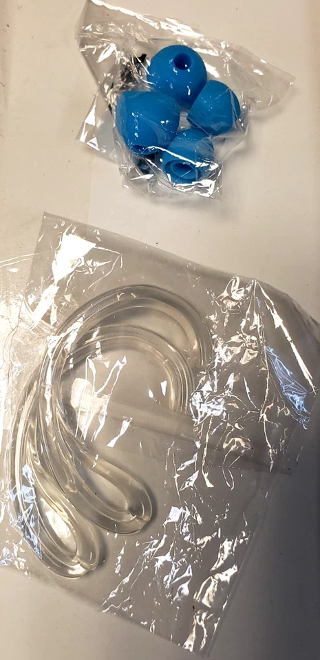 Fones de ouvido esportivos Jabees BSport Bluetooth V4.1 azul com peças e instruções - Imagem 3 de 4