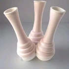 Vintage - Red Wing Pottery  Three Tier Bud  Vase ~ Soft Pink ~