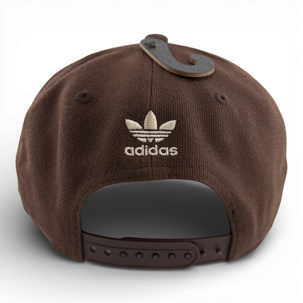 adidas Originals Trefoil Chain Brown Cream Logo Adjustable