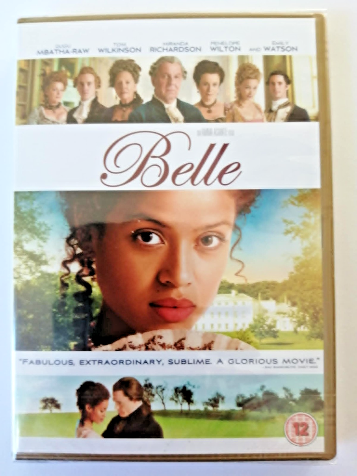 Sealed DVD Belle. Movie. Gugu Mbatha-Raw. Tom Wilkinson. Miranda Richardson