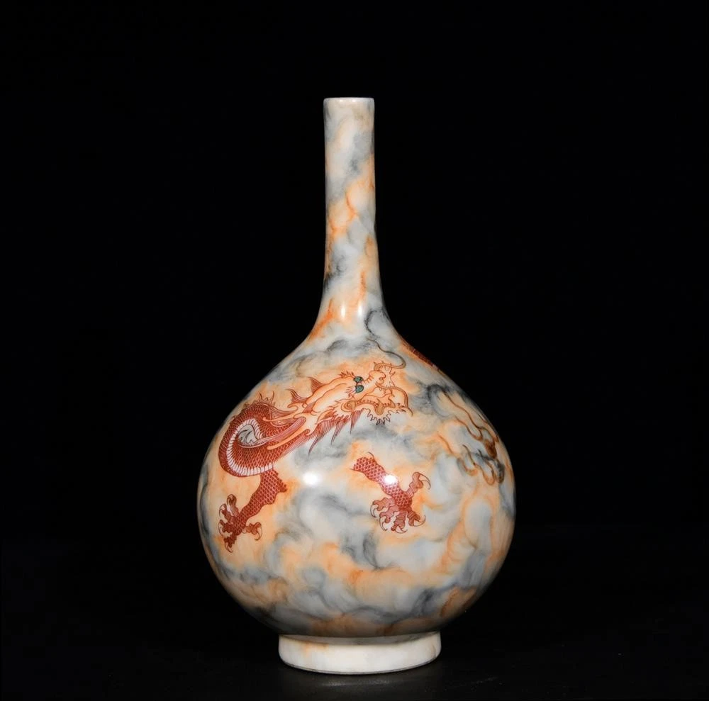 铁中国古董花瓶| eBay