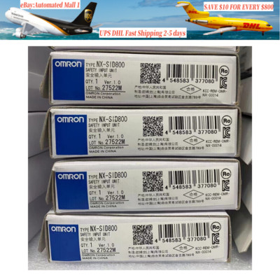 1PCS New OMRON NX-SID800 PLC safety input unit NX-SID800 In Box US 2022