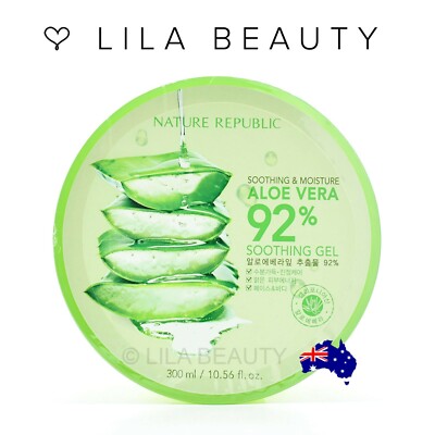 Nature Republic - Soothing & Moisture Aloe Vera 92% Soothing Gel 300ml |  eBay