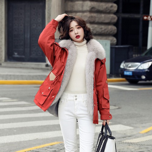 short cotton parka