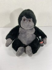 VTG 1996 Coca-Cola Coke Bottle Gorilla Ape Monkey Plush Stuffed Animal 7"