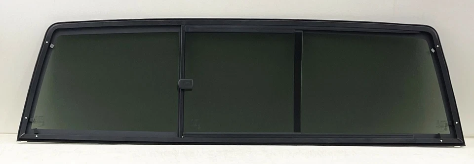 Fit Dodge Ram 09-18 1500 10-25 2500-5500 Rear Back Manual Slider Window Glass Foto 3 de 4