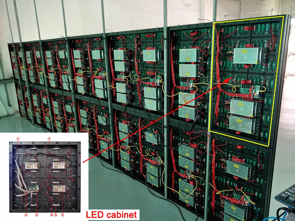 P10 LED Display Panel Module RGB 32x16 Pixel 320x160mm | eBay