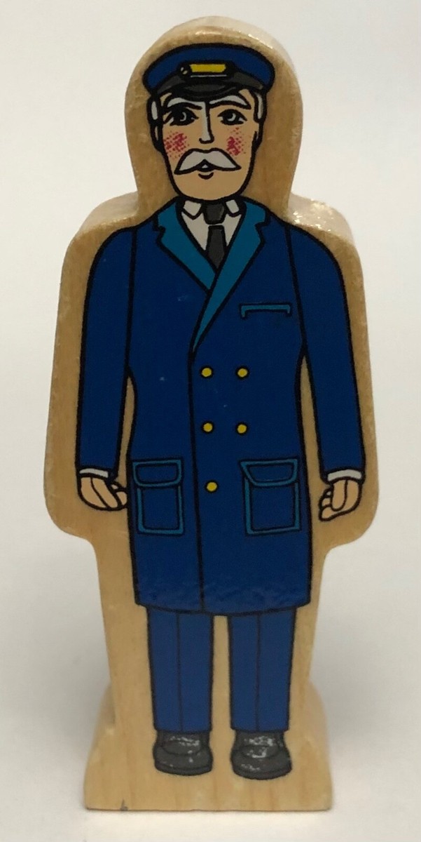Thomas & Friends Train Conductor Wooden Figure 2001 | eBay