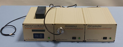 Precision Detectors Dynamic Light PDDLS/CoolBatch, PD2000DLS, PDController