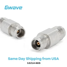 3.5mm Female to 2.4mm Female Adapter, DC - 26.5GHz
