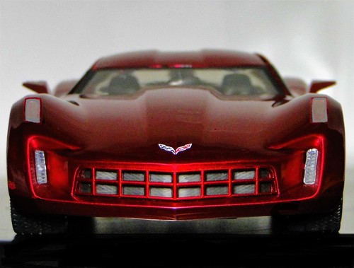 Corvette Chevrolet StingRay Race Car Chevy Classic Hot Rod Metal Promo Model - Picture 11 of 12