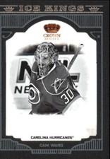2011-12 Crown Royale Ice Kings #10 Cam Ward - NM-MT