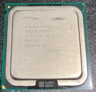 Intel Xeon 5150 2.66GHz Dual-Core (BX805565150A) Processor