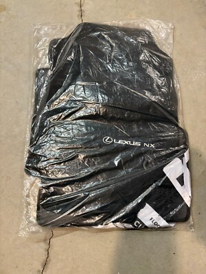Lexus 2022-2026 NX250/350/h/450h Genuine Black Carpet Floor Mats 4 piece, NEW!