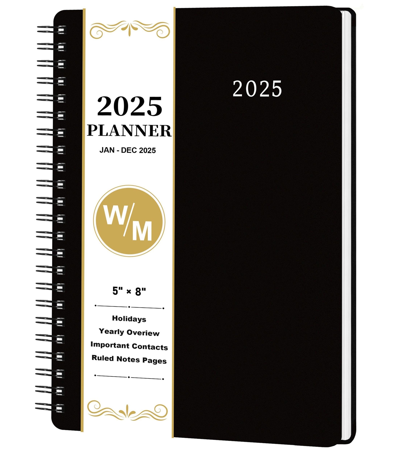 2025 Planner - 2025 Planner Weekly and Monthly, Jan 2025 - Dec 2025, 5
