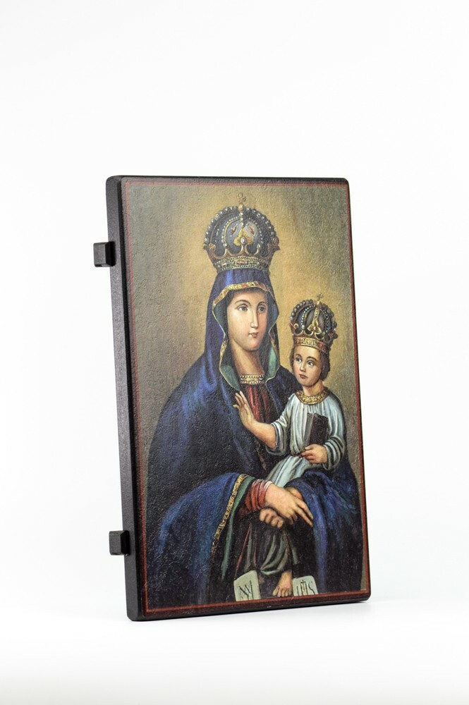 Hochwertige Ikone Madonna mit Kind 29 Х 20 cm.