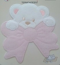 PATCH APPLICAZIONE RICAMATA TERMOADESIVA BIMBA PER COPERTINA 