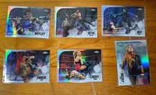 2020 TOPPS CHROME WWE IMAGE VARIATION REFRACTOR PICK YOUR CARD