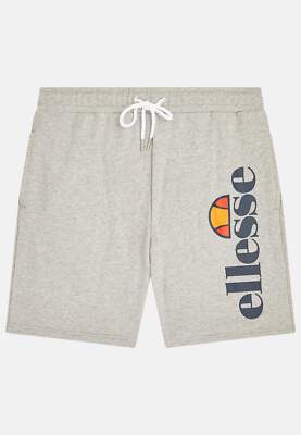 Ellesse Mens Sweat Shorts Bossini Mens Fleece Shorts Grey Marl