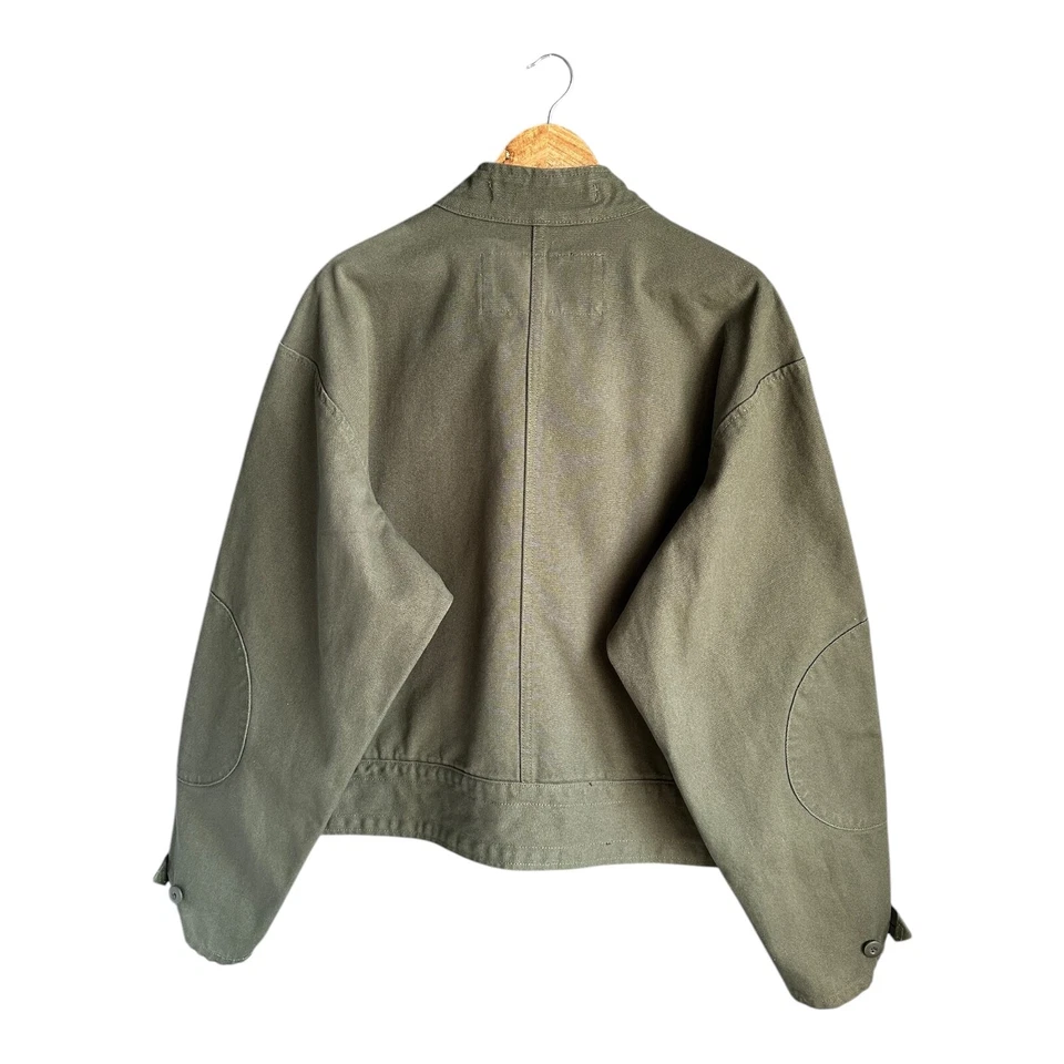 Rare CRAFTMANSHIP Swedish Motorcycle Utility Military Jacket - Image 2 of 4
