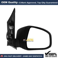 Fits Ford Focus 2008-2011 Complete Wing Mirror Unit Right Side (UK Driver Side).