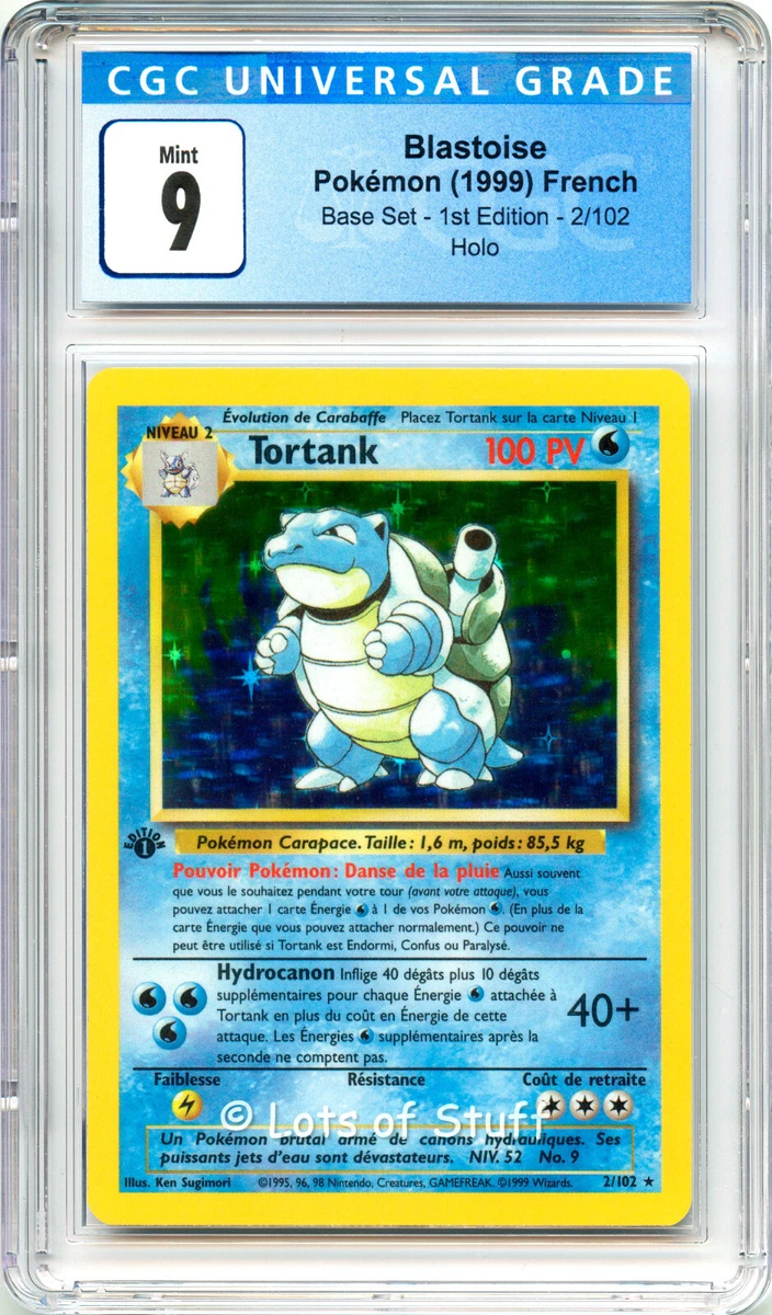 Blastoise Pokémon TCG Individual Collectible Card Game Cards in