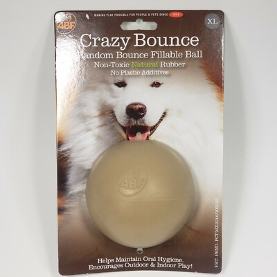 Crazy Bounce Ball Fillable Non-Toxic Natural Rubber X-Large 4BF